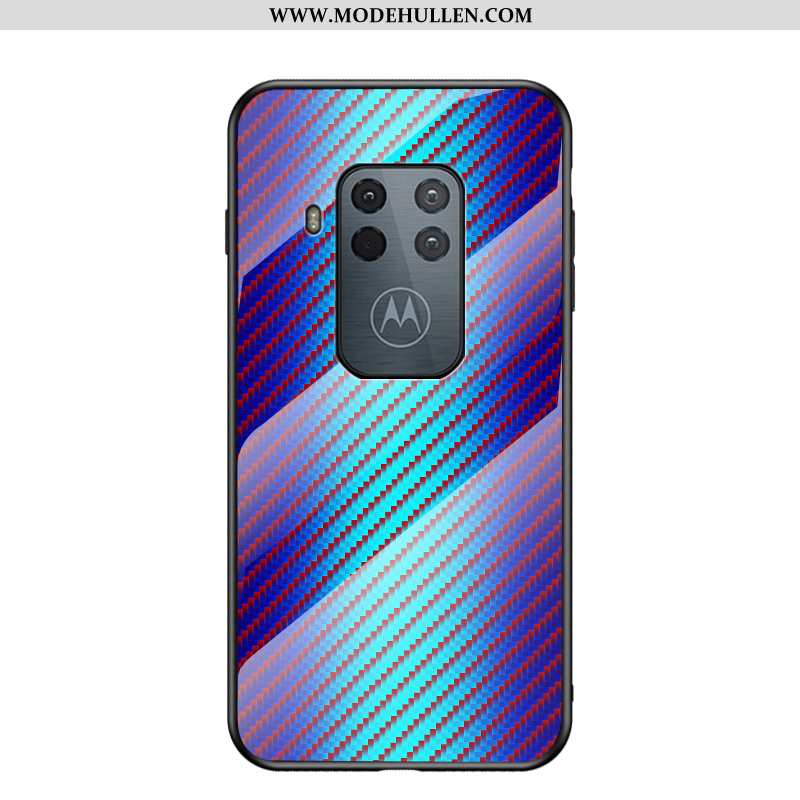 Hülle Motorola One Zoom Trend Weiche Schwer High-end Schutz Neu Lila