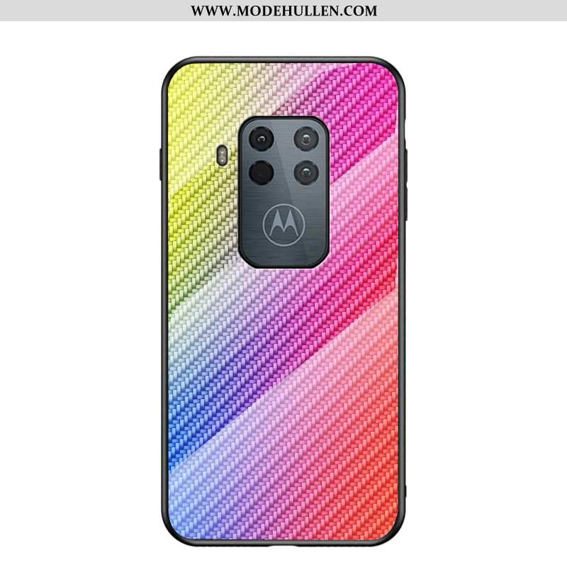 Hülle Motorola One Zoom Trend Weiche Schwer High-end Schutz Neu Lila