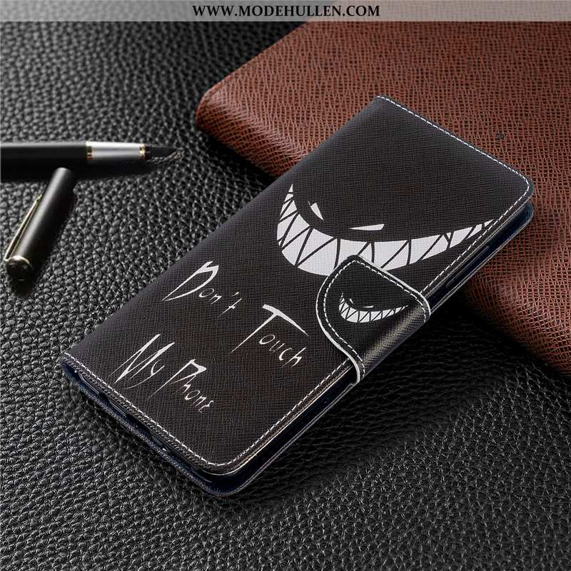 Hülle Nokia 2.3 Schutz Lederhülle Handy Weiß Folio Case Karikatur Weiße