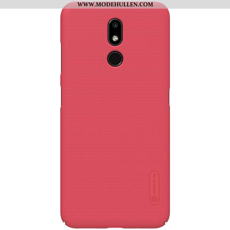 Hülle Nokia 3.2 Dünne Nubuck Handy Anti-sturz Case Schwer Gold