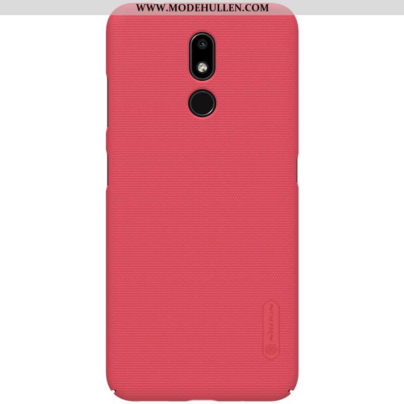 Hülle Nokia 3.2 Dünne Nubuck Handy Anti-sturz Case Schwer Gold