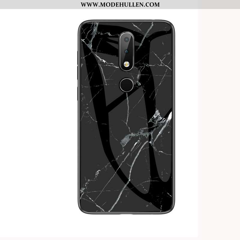 Hülle Nokia 4.2 Persönlichkeit Schutz Handy Case Rot Glas Rote