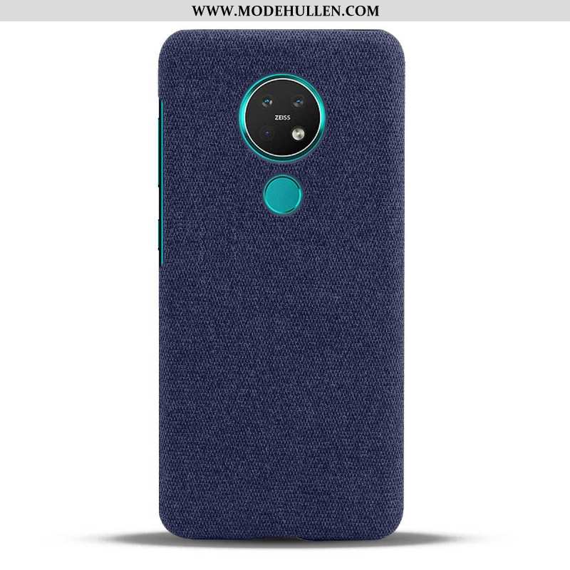 Hülle Nokia 6.2 Dünne Schutz Anti-sturz Stoff Case Handy Grau