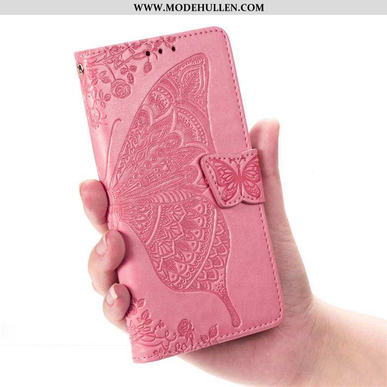 Hülle Nokia 6.2 Weiche Schutz Folio Case Lederhülle Handy Rosa