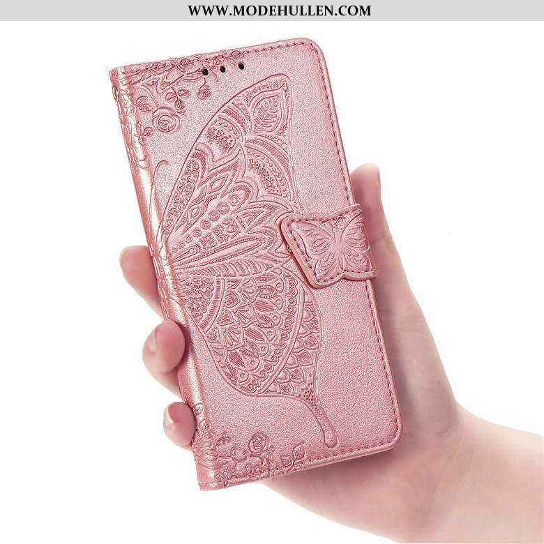 Hülle Nokia 6.2 Weiche Schutz Folio Case Lederhülle Handy Rosa