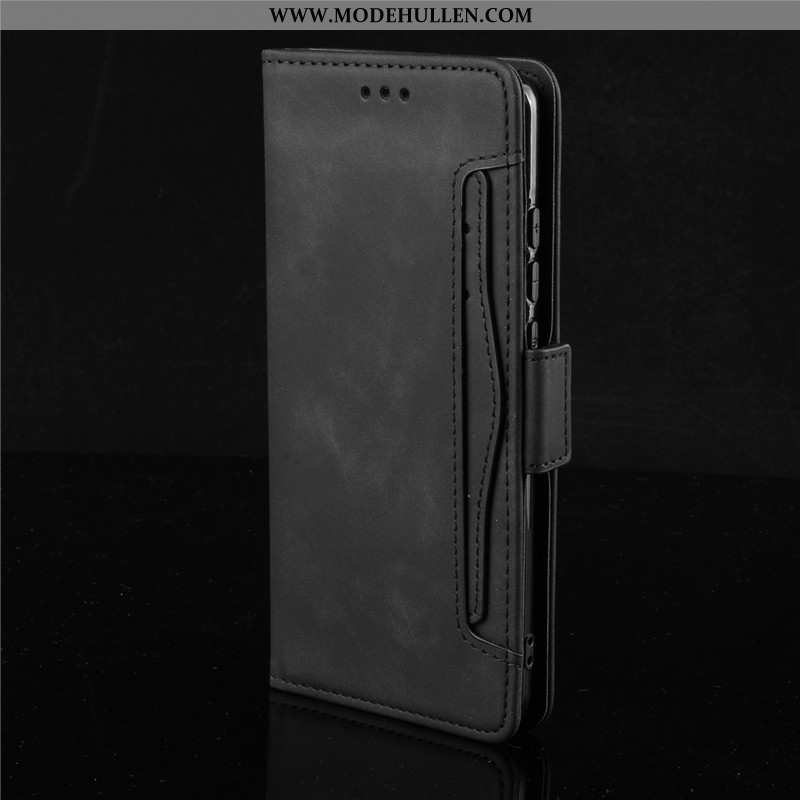 Hülle Nokia 8.1 Leder Schutz Handy Karte Case Braun