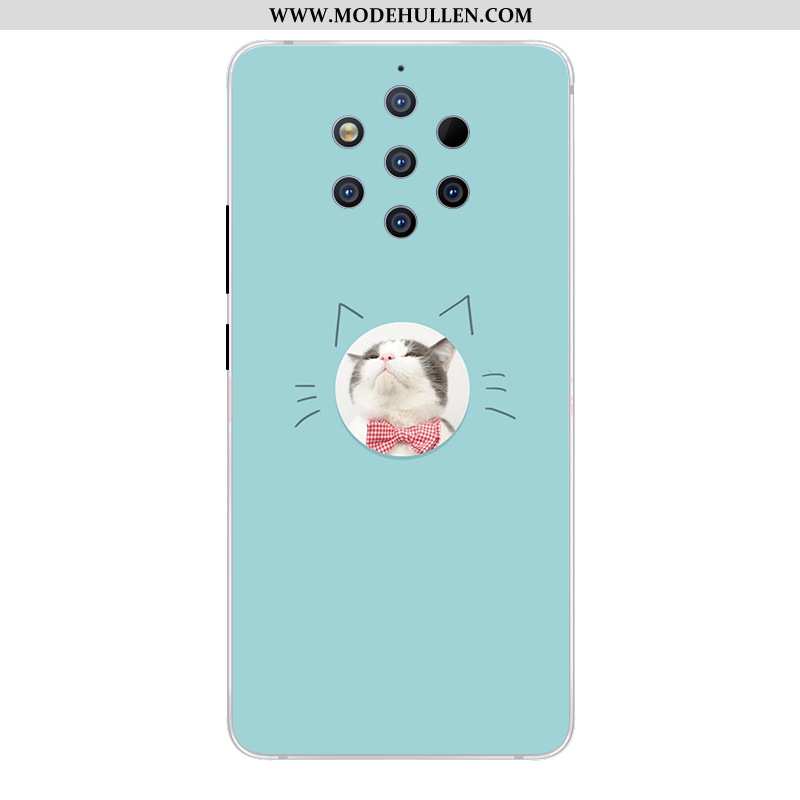 Hülle Nokia 9 Pureview Karikatur Schutz Anti-sturz Handy Kreativ Case Rosa