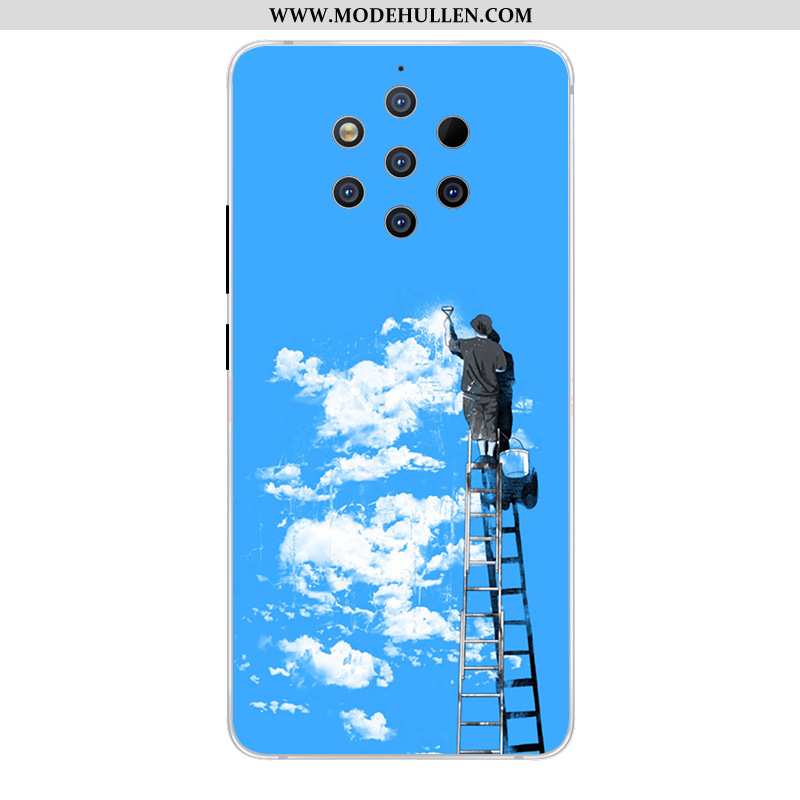 Hülle Nokia 9 Pureview Karikatur Schutz Anti-sturz Handy Kreativ Case Rosa