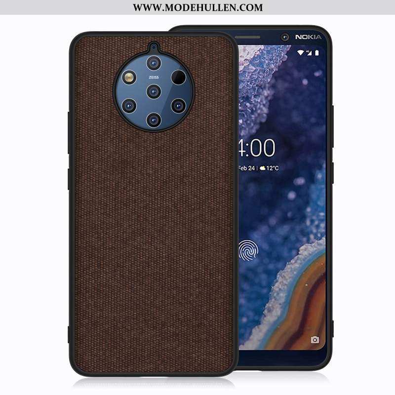 Hülle Nokia 9 Pureview Schutz Schwer Case Schwarz Handy