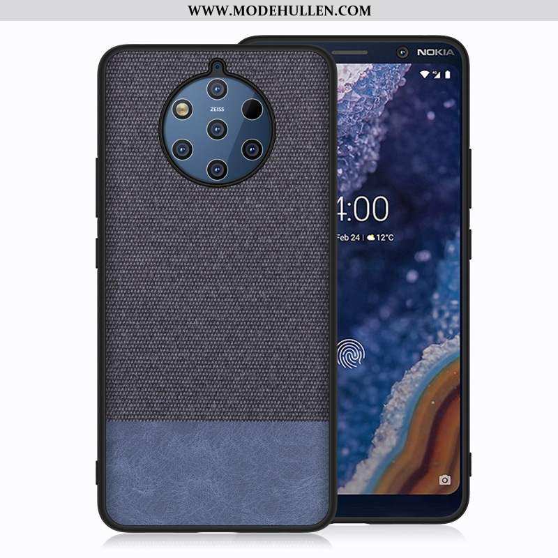 Hülle Nokia 9 Pureview Schutz Schwer Case Schwarz Handy