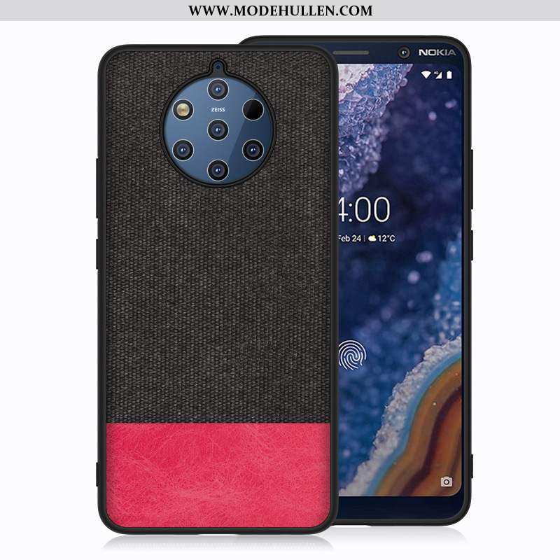 Hülle Nokia 9 Pureview Schutz Schwer Case Schwarz Handy