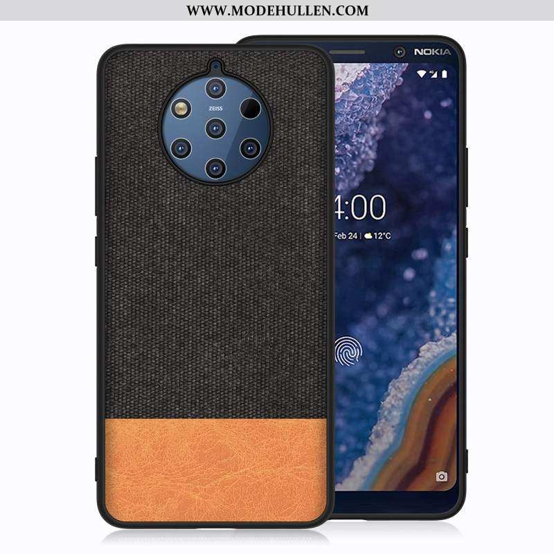 Hülle Nokia 9 Pureview Schutz Schwer Case Schwarz Handy