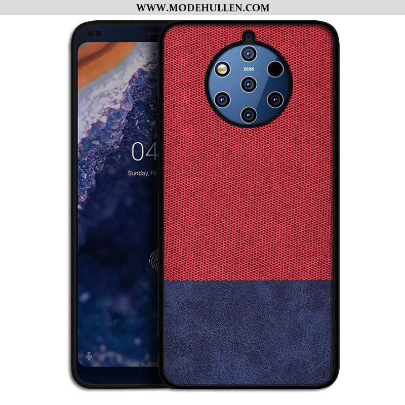 Hülle Nokia 9 Pureview Trend Weiche Rot Case Anti-sturz Persönlichkeit Rote