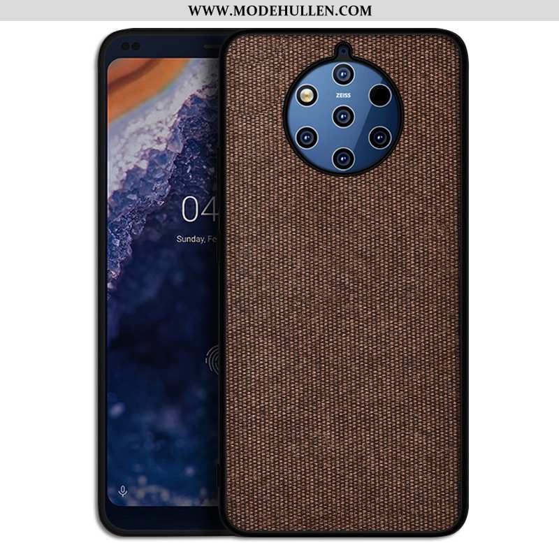 Hülle Nokia 9 Pureview Trend Weiche Rot Case Anti-sturz Persönlichkeit Rote