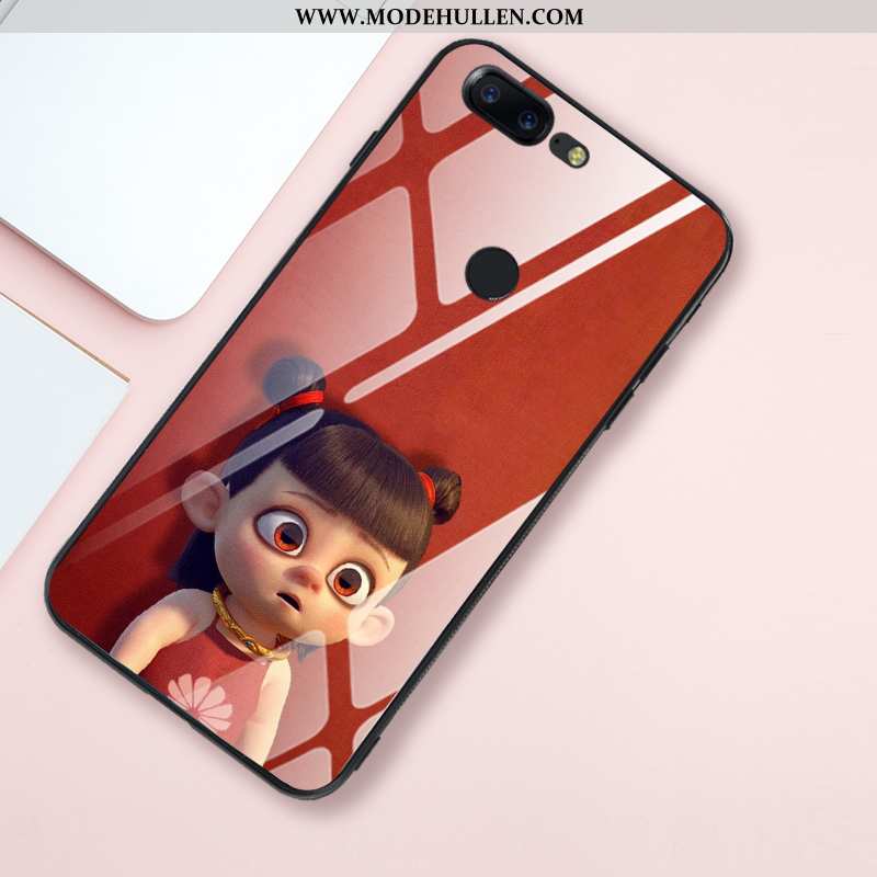 Hülle Oneplus 5t Karikatur Nette Einfassung Trend Rot Netto Rot Handy Rote