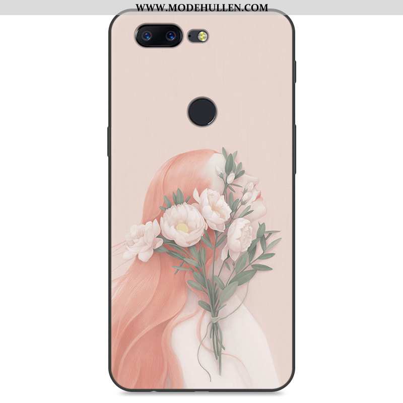 Hülle Oneplus 5t Schutz Weiche Frisch Weiß Case Handy Weiße