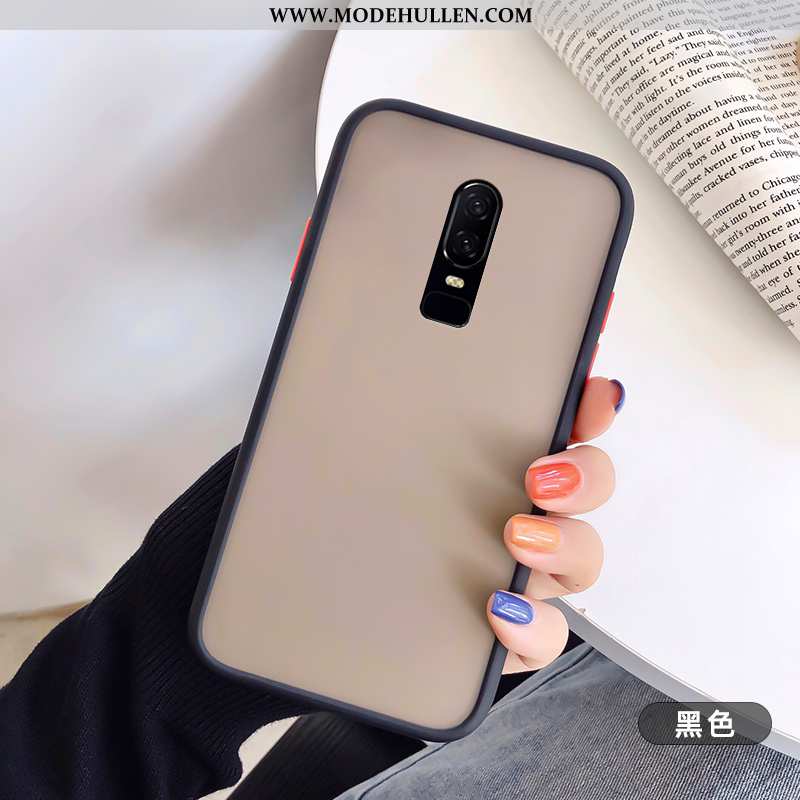 Hülle Oneplus 6 Weiche Silikon Alles Inklusive Trend Persönlichkeit Liebhaber Case Blau