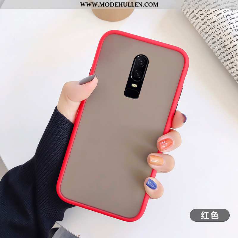 Hülle Oneplus 6 Weiche Silikon Alles Inklusive Trend Persönlichkeit Liebhaber Case Blau