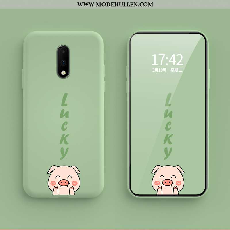 Hülle Oneplus 7 Nette Trend Neu Mini Karikatur Frisch Anti-sturz Rosa