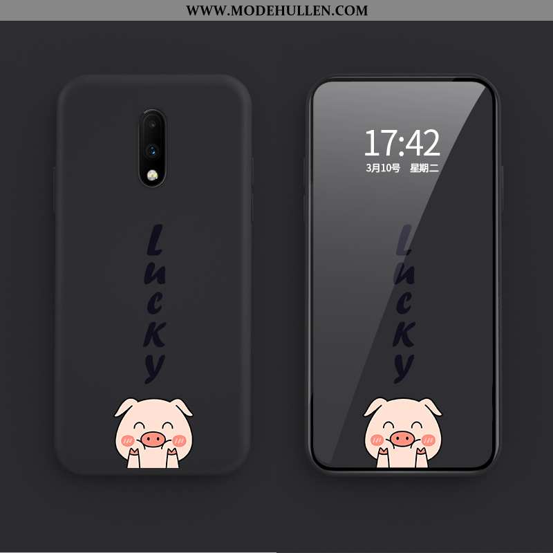 Hülle Oneplus 7 Nette Trend Neu Mini Karikatur Frisch Anti-sturz Rosa