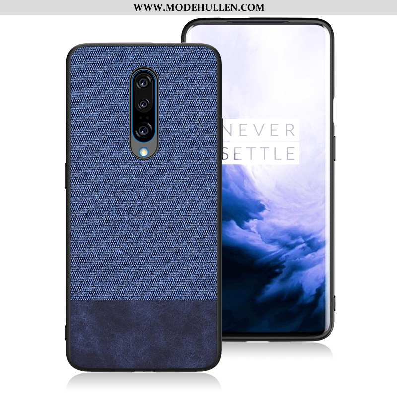 Hülle Oneplus 7 Pro Muster Trend Silikon Case Rot Schutz Super Rote