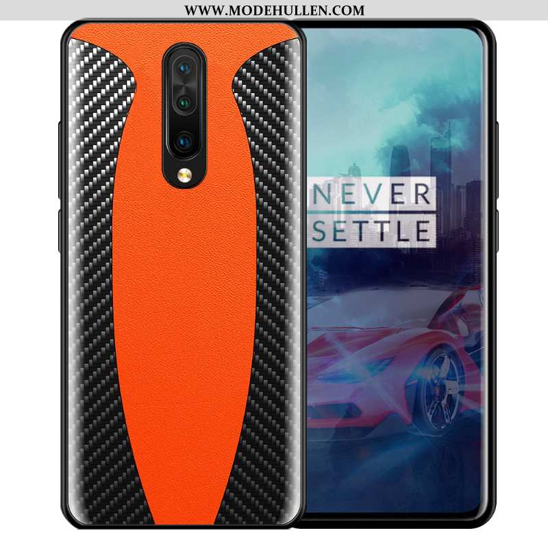 Hülle Oneplus 7 Pro Schutz Persönlichkeit Kreativ Orange Case Handy Alles Inklusive