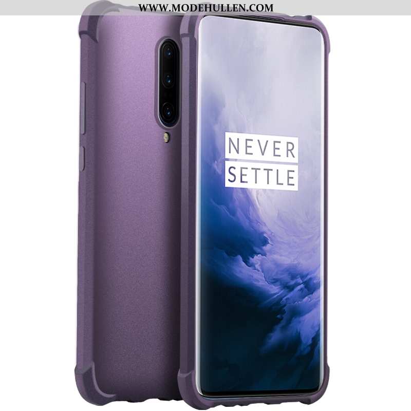 Hülle Oneplus 7 Pro Transparent Silikon Magnetismus Lila Alles Inklusive Handy