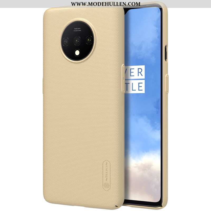 Hülle Oneplus 7t Schutz Gold Blau Handy Rutschfest Alles Inklusive