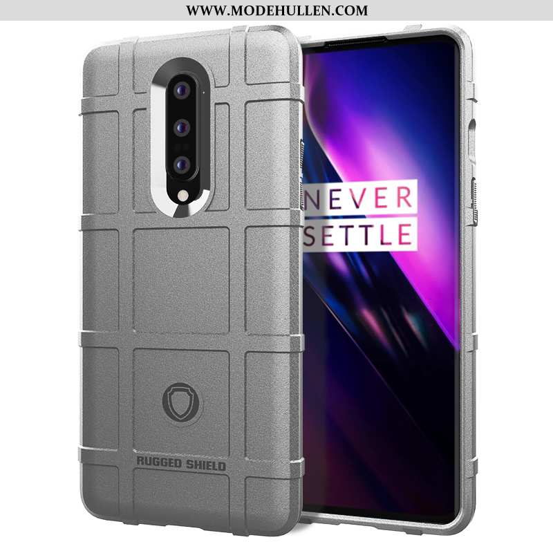 Hülle Oneplus 8 Kreativ Trend Schutz Silikon Netto Rot Case Army Grün