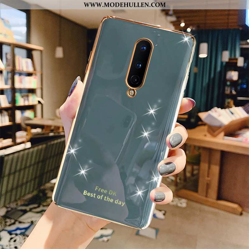 Hülle Oneplus 8 Luxus Schutz Case Mode Anti-sturz Liebhaber Handy Blau