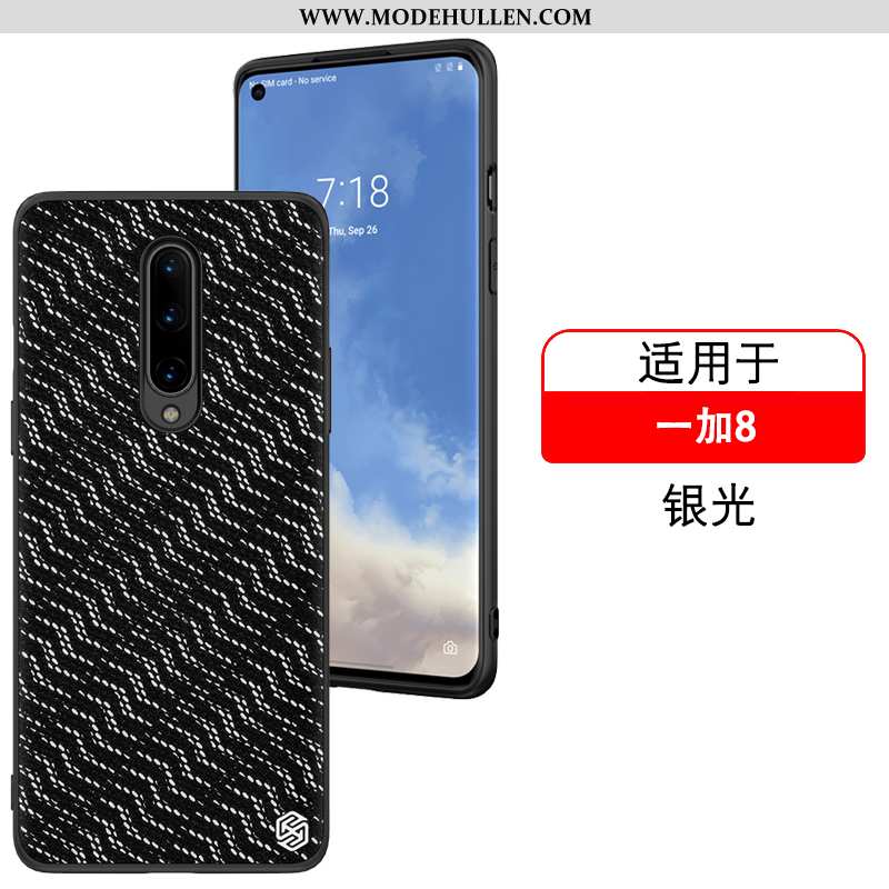 Hülle Oneplus 8 Weiche Neu Anti-sturz Gold Handy Reflektierte Farbe Lila