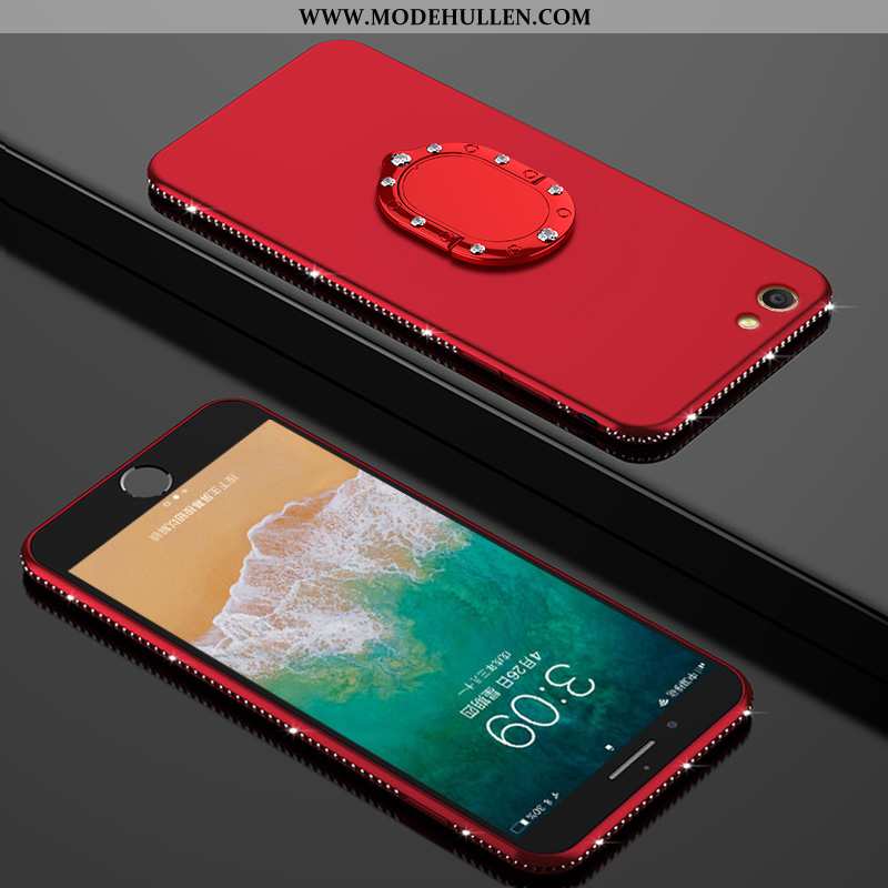 Hülle Oppo A3 Kreativ Weiche Alles Inklusive Persönlichkeit Nubuck Silikon Case Rote