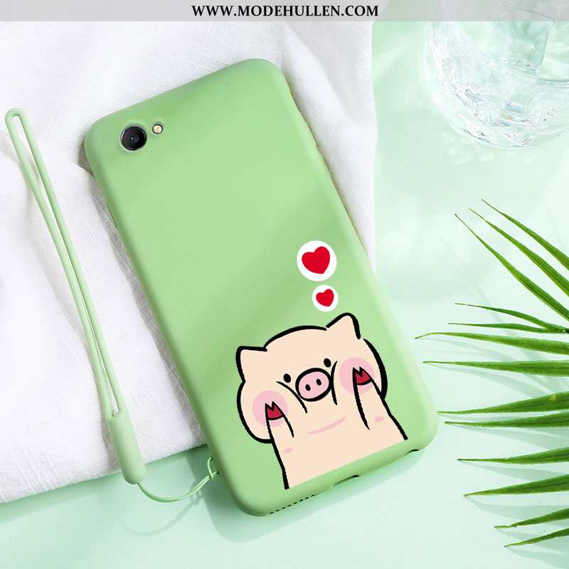 Hülle Oppo A3 Mode Persönlichkeit Karikatur Trend Handy Case Mini Blau