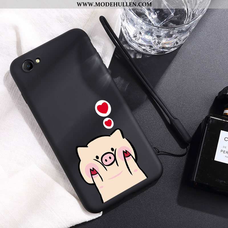 Hülle Oppo A3 Mode Persönlichkeit Karikatur Trend Handy Case Mini Blau