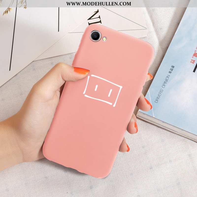 Hülle Oppo A3 Weiche Silikon Europa Nubuck Case Handy Grau