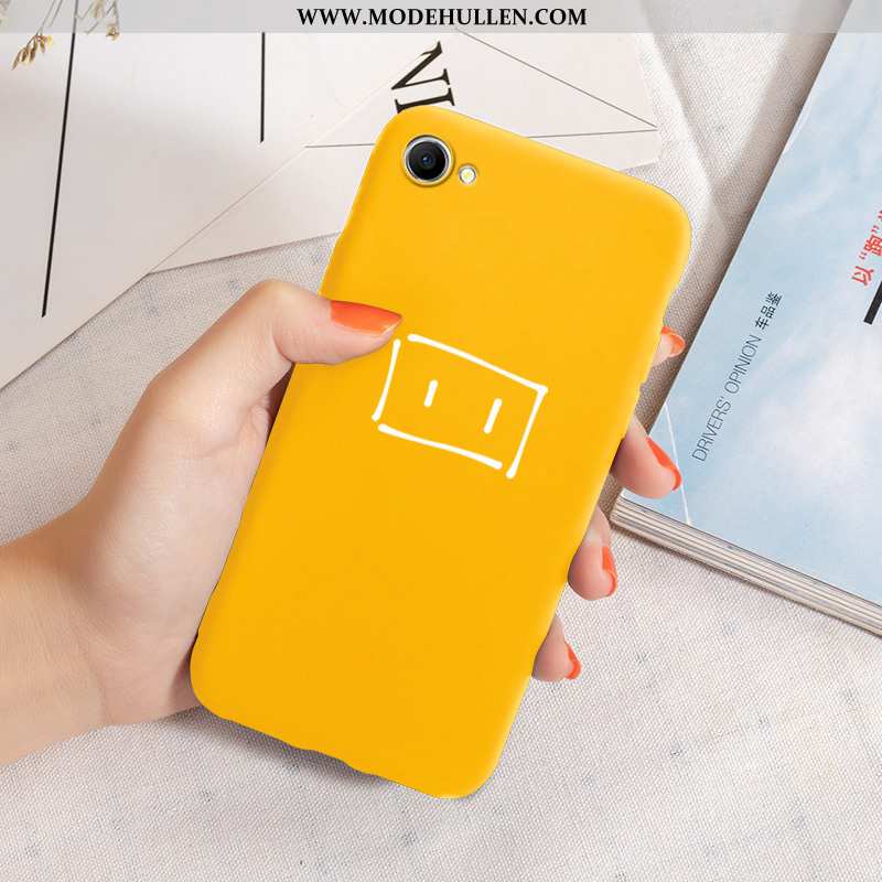 Hülle Oppo A3 Weiche Silikon Europa Nubuck Case Handy Grau