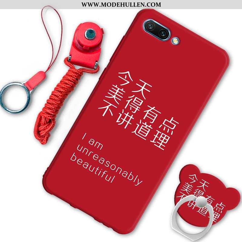 Hülle Oppo A5 Karikatur Trend Handy Case Persönlichkeit Weiche Rot Rote