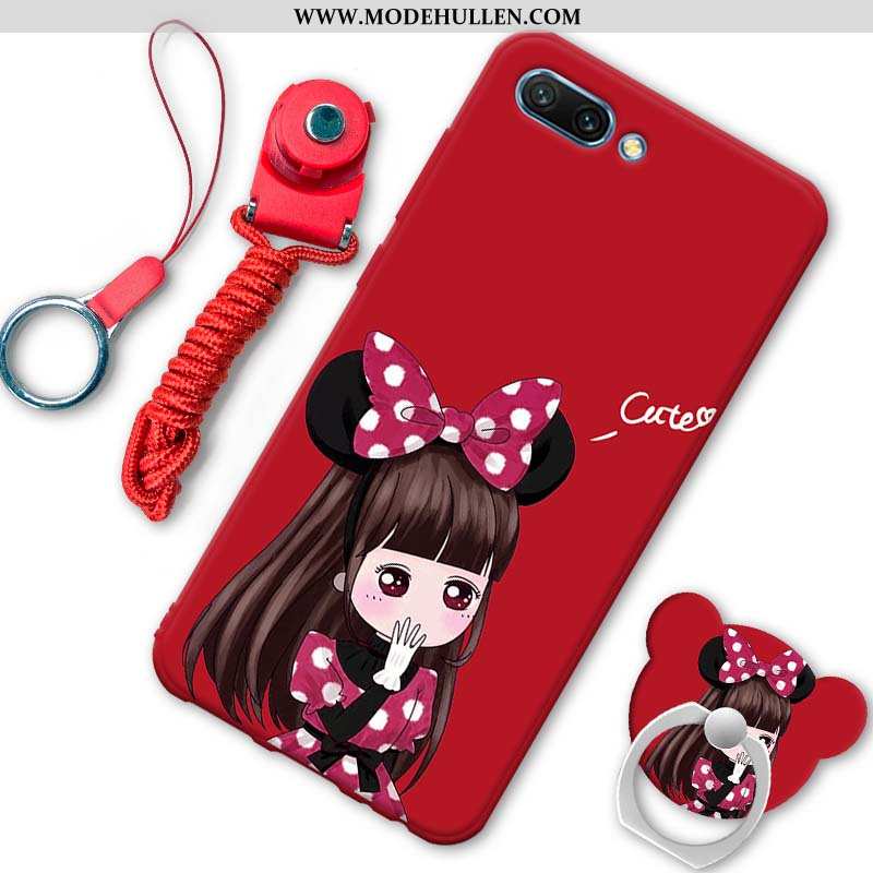 Hülle Oppo A5 Karikatur Trend Handy Case Persönlichkeit Weiche Rot Rote