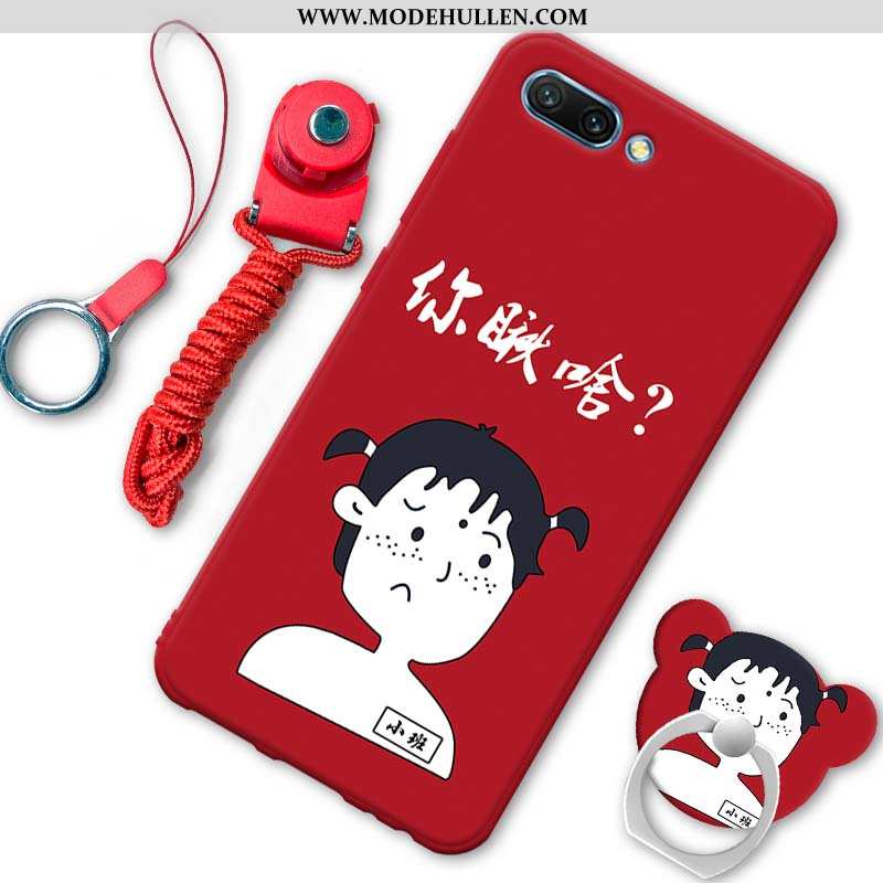 Hülle Oppo A5 Karikatur Trend Handy Case Persönlichkeit Weiche Rot Rote