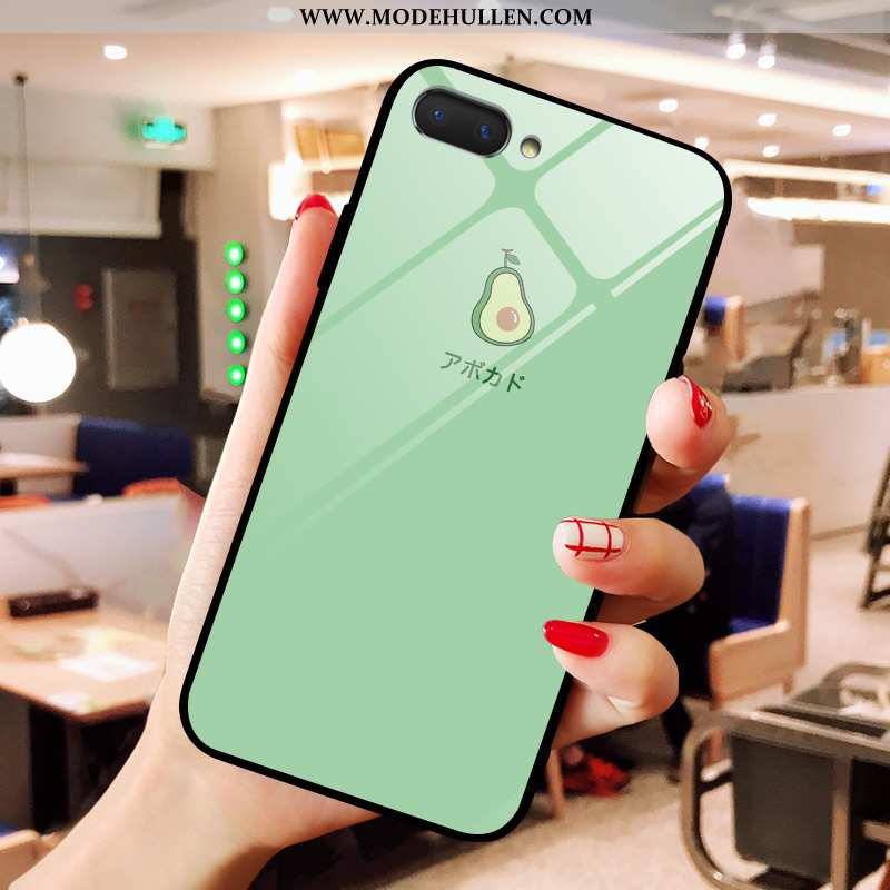 Hülle Oppo A5 Nette Glas Karikatur Frisch Case Handy Gelbe