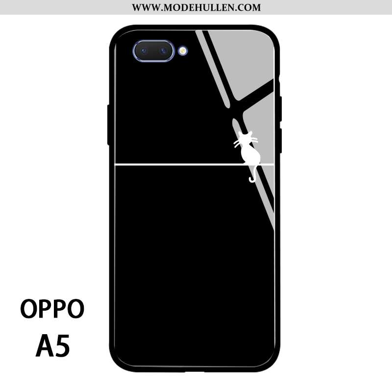 Hülle Oppo A5 Trend Silikon Handy Liebhaber Case Weiß Persönlichkeit Weiße