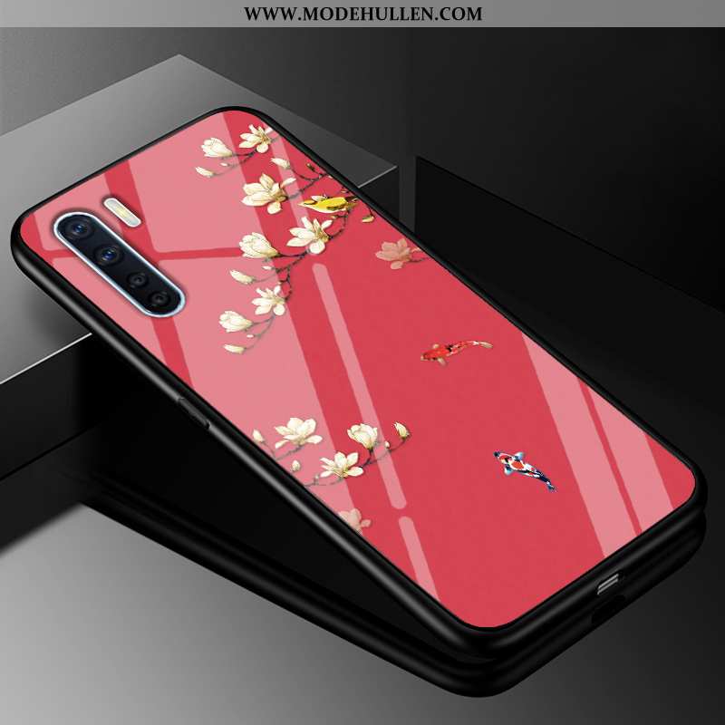 Hülle Oppo A91 Trend Silikon Rosa Schutz Handy Anti-sturz