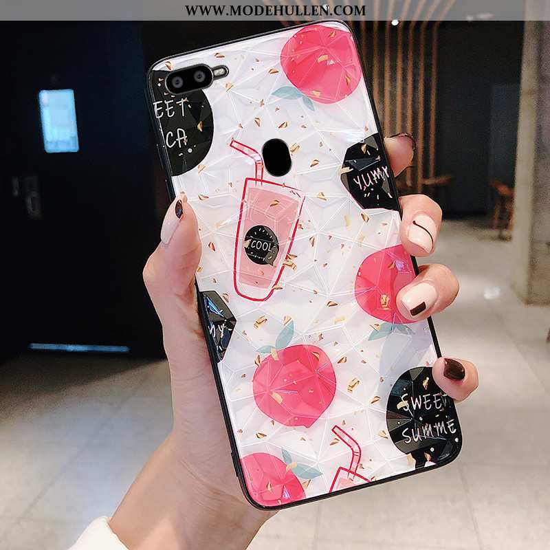 Hülle Oppo Ax7 Nette Muster Case Handy Rosa Trend