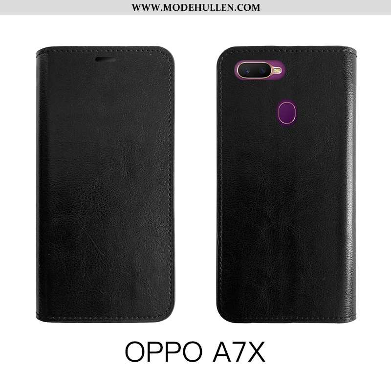 Hülle Oppo Ax7 Schutz Kreativ Rot Jeden Tag Schwer Folio Weiche Rote