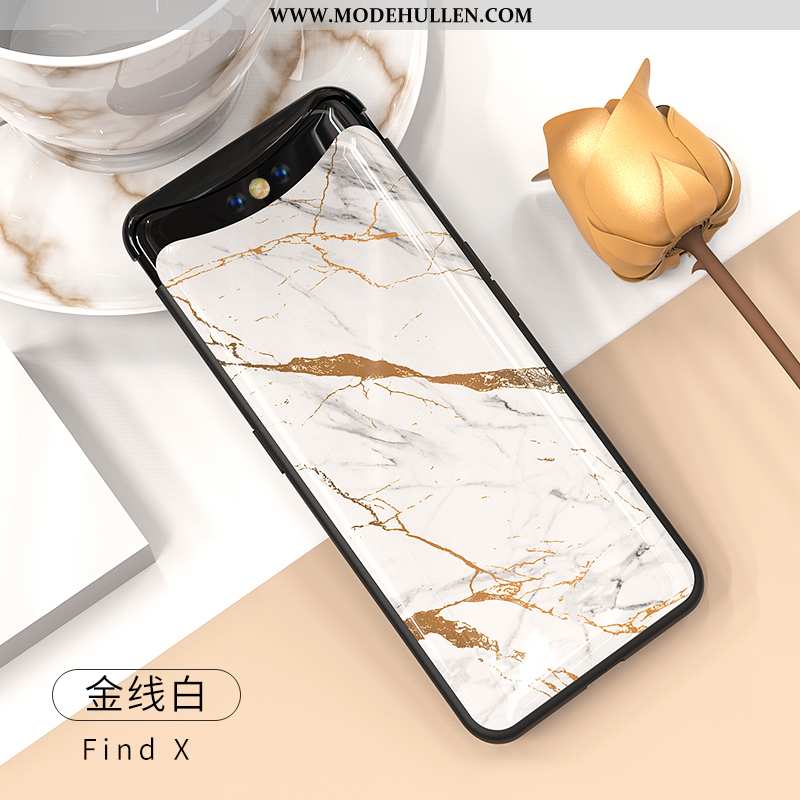 Hülle Oppo Find X Glas Super Alles Inklusive Handy Case Dünne Beige