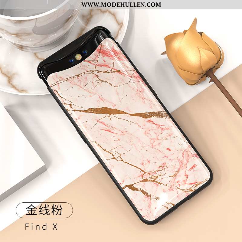 Hülle Oppo Find X Glas Super Alles Inklusive Handy Case Dünne Beige