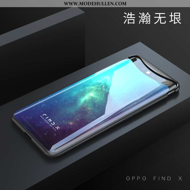 Hülle Oppo Find X Schutz Transparent Schwer Anti-sturz Handy Case Alles Inklusive Lila