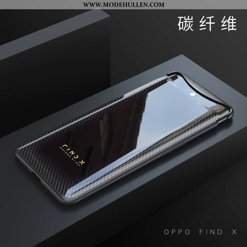 Hülle Oppo Find X Schutz Transparent Schwer Anti-sturz Handy Case Alles Inklusive Lila