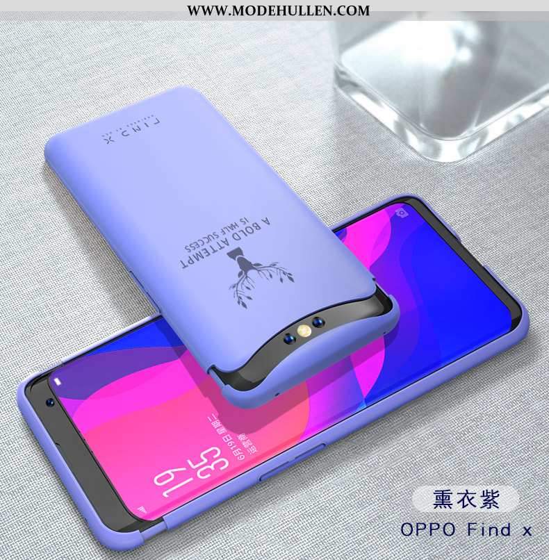 Hülle Oppo Find X Silikon Schutz Liebhaber Magnetismus Persönlichkeit Dünne Weiche Grün