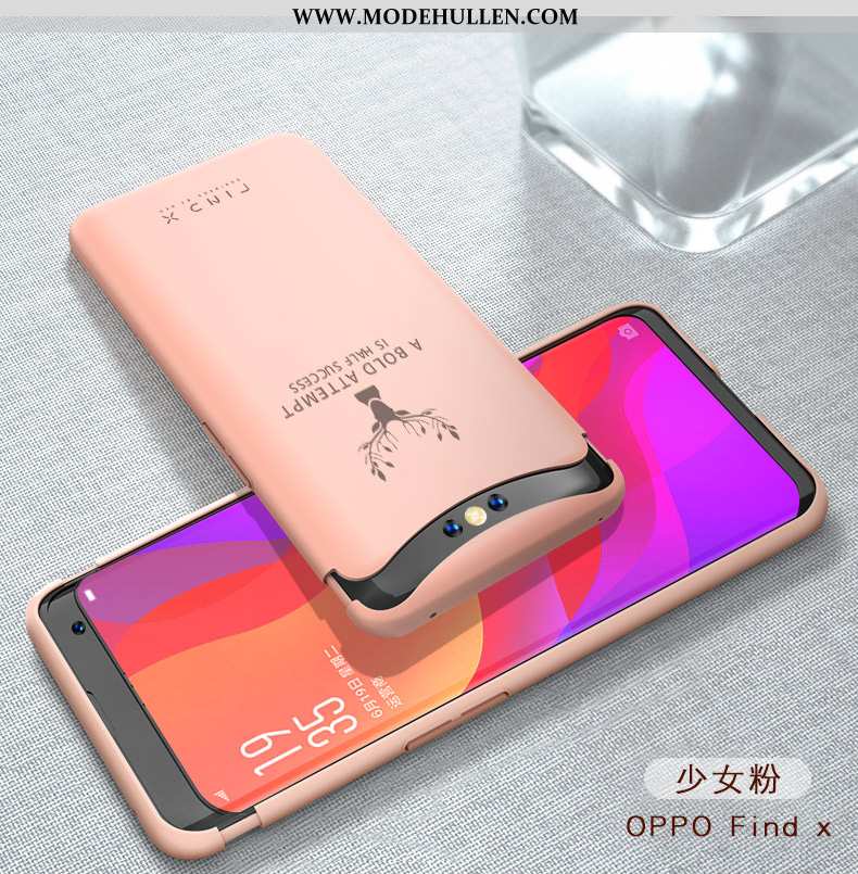 Hülle Oppo Find X Silikon Schutz Liebhaber Magnetismus Persönlichkeit Dünne Weiche Grün